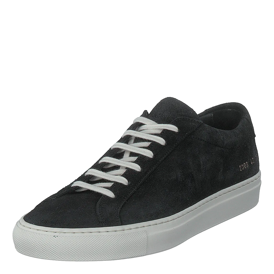 Achilles Low In Waxed Suede 23 Black