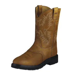 Ariat Sierra Saddle Round Toe Work Boots for Men