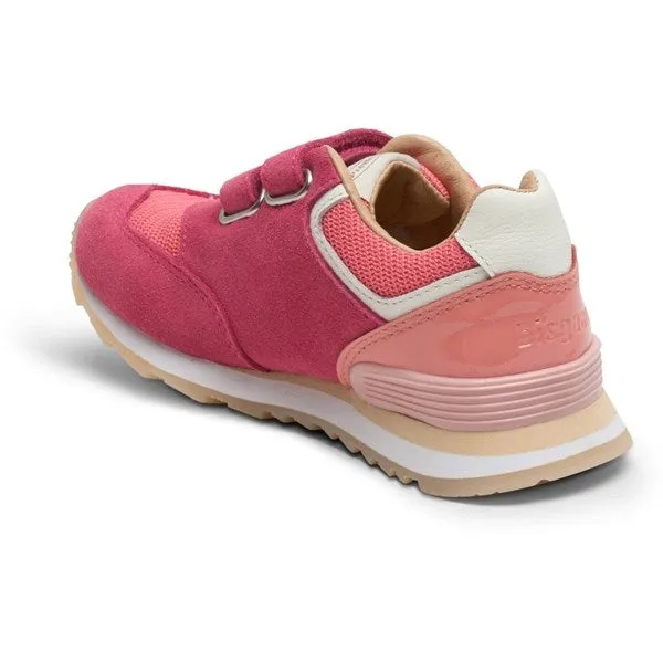 Bisgaard Winston Velcro Shoes Fuxia