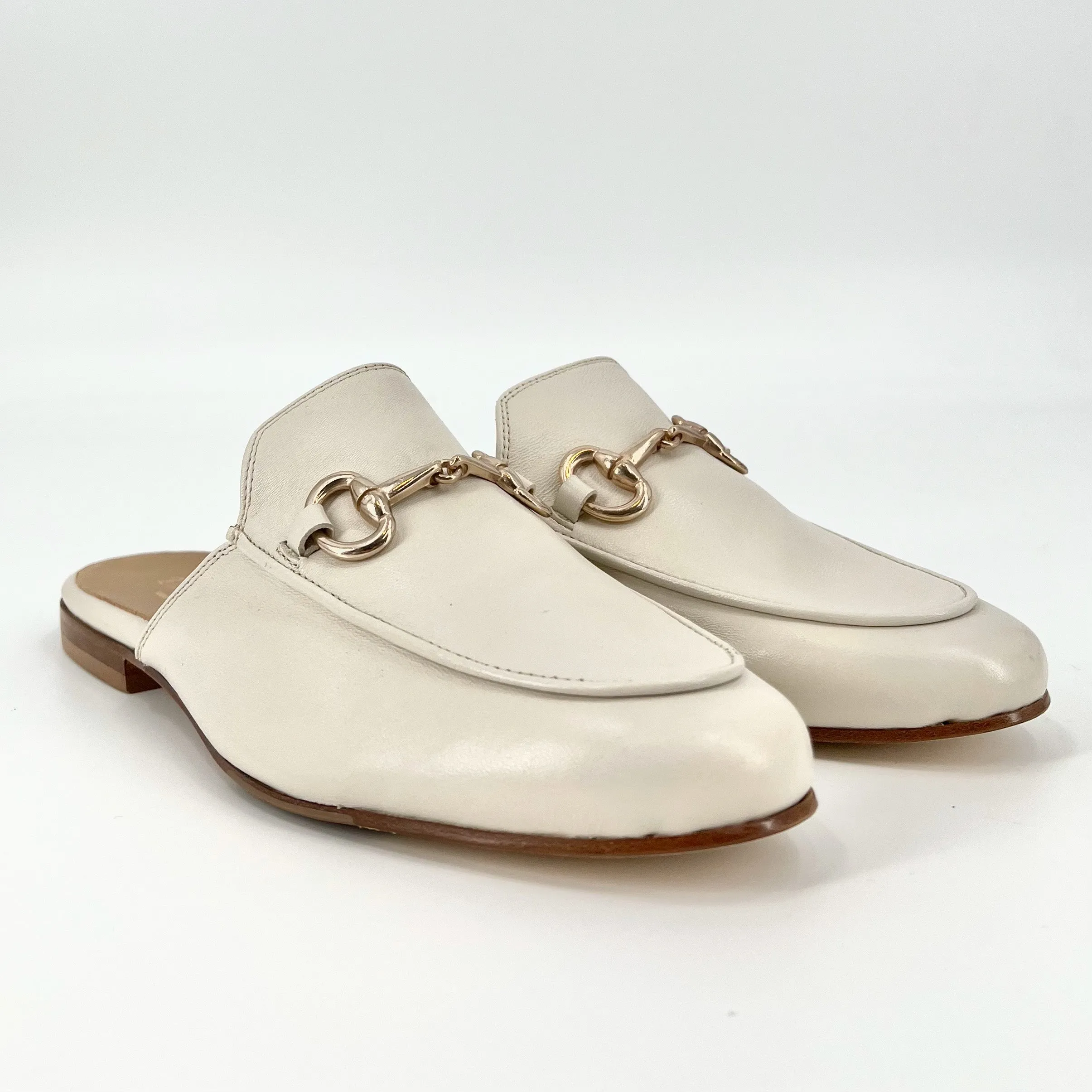 Bitmule - The Loafer Mule with Bit in Bone