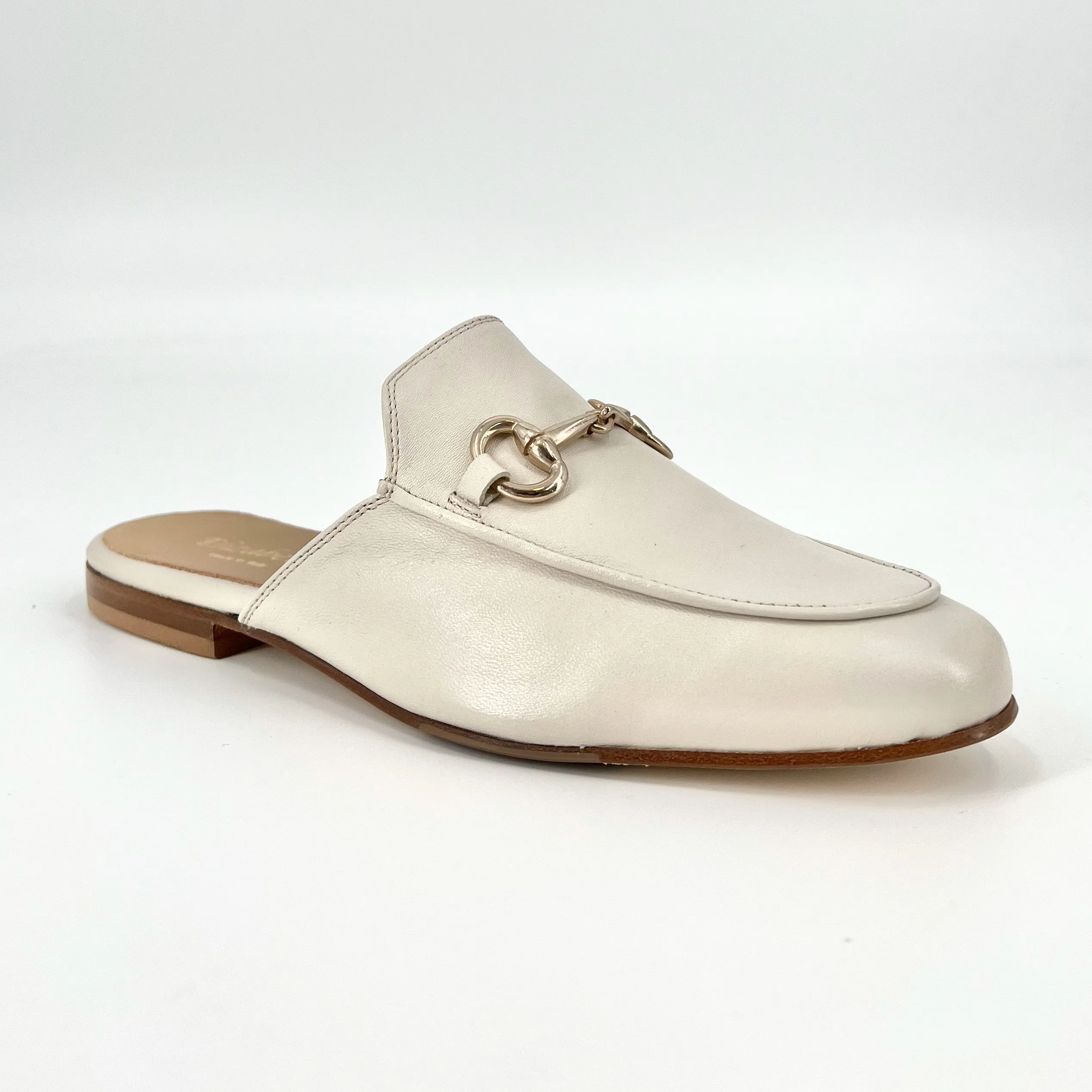 Bitmule - The Loafer Mule with Bit in Bone