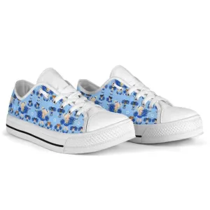 Cheerleading Traditional Low Top Shoes, Low Top Sneaker, Low Top Canvas Shoes