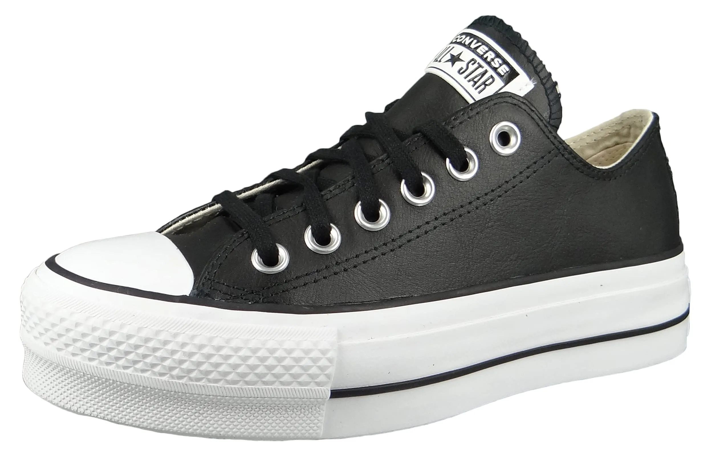 Chuck Taylor All Star Lift Platform Leather Low-Top - Women