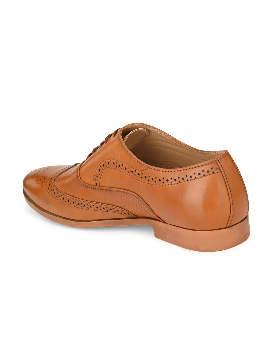 Debonair Tan Lace-ups