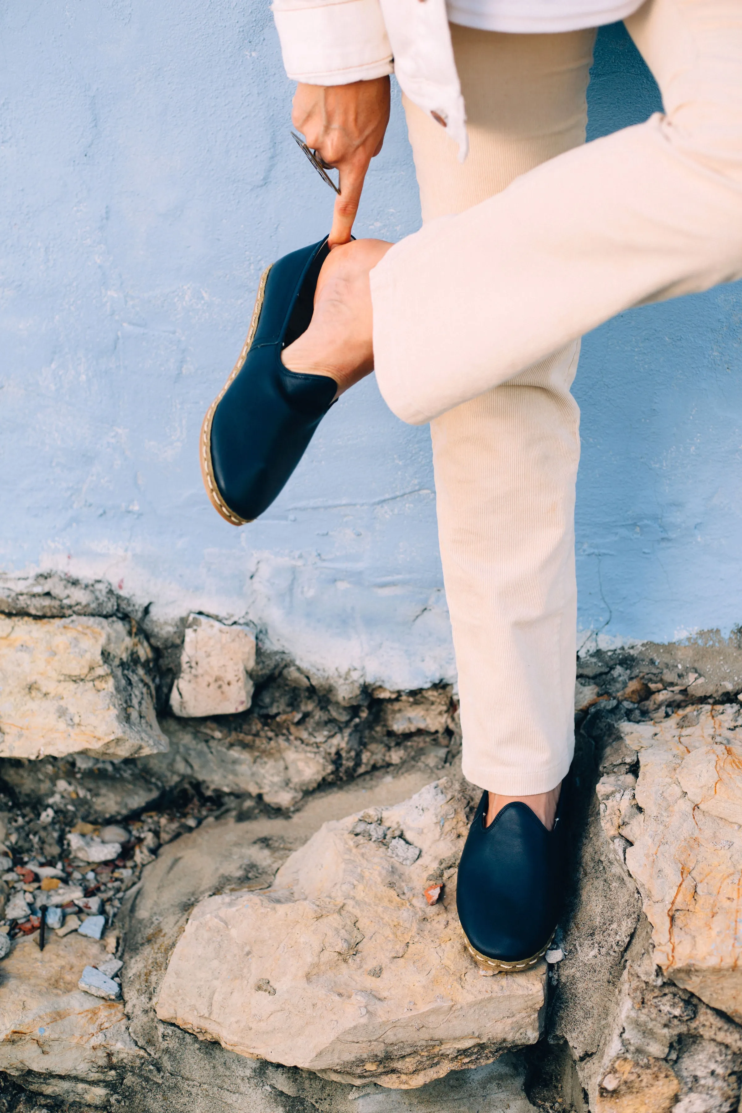 Emir Loafers in Navy