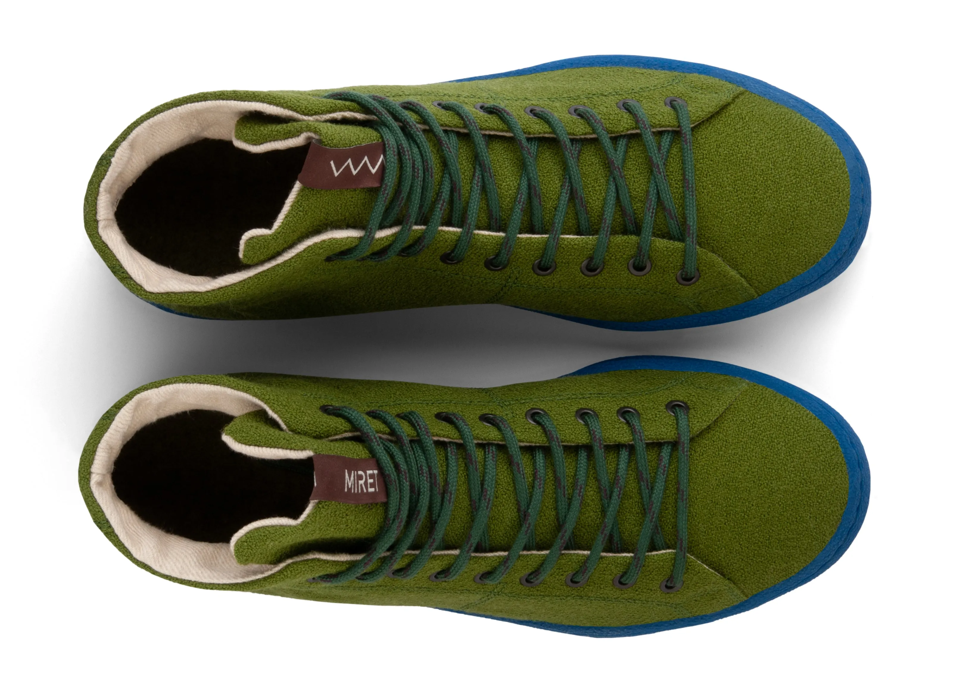 ERILO Moss x Blue Outsole Sneakers