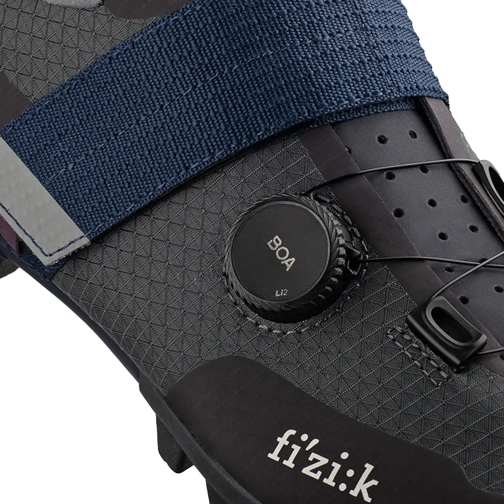 FIZIK x PAS NORMAL STUDIOS Gravel MTB Cycling Shoes Vento Ferox Carbon - Grey