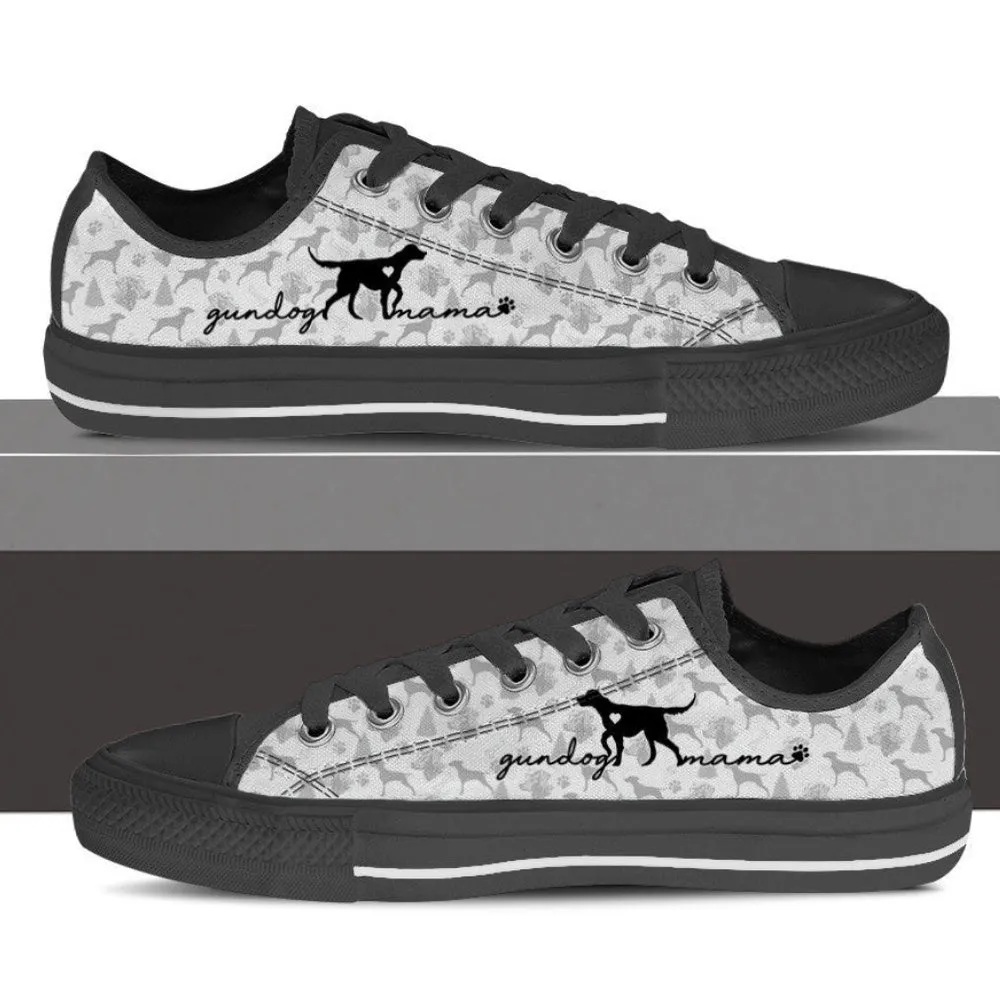 Game-Changing Gundog Low Top Shoes Unleash Your Style & Performance, Dog Printed Shoes, Canvas Shoes For Men, Women