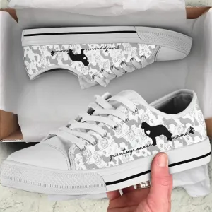 Great Pyrenees Low Top Shoes - Christmas Holiday Gift For Dog Lovers, Dog Printed Shoes, Canvas Shoes For Men, Women