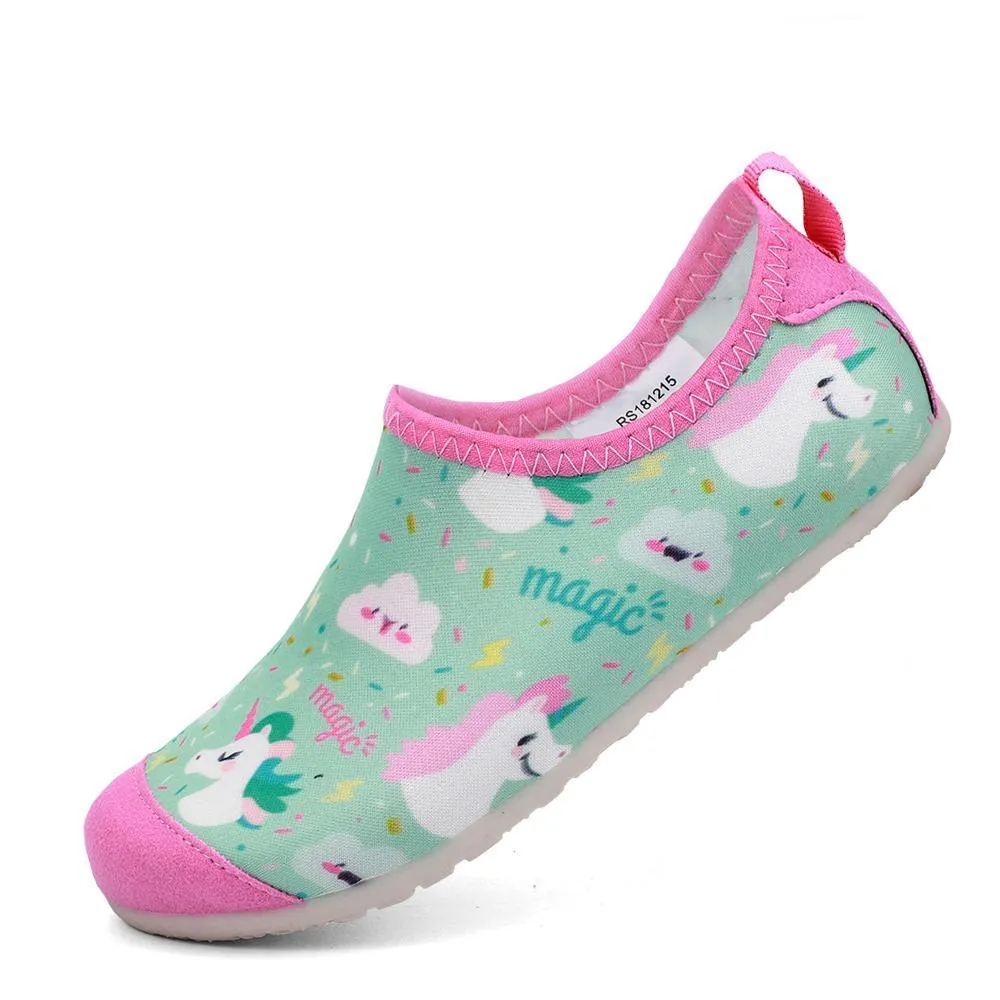 Hiitave Kid's Barefoot Aqua Water Shoes/Socks