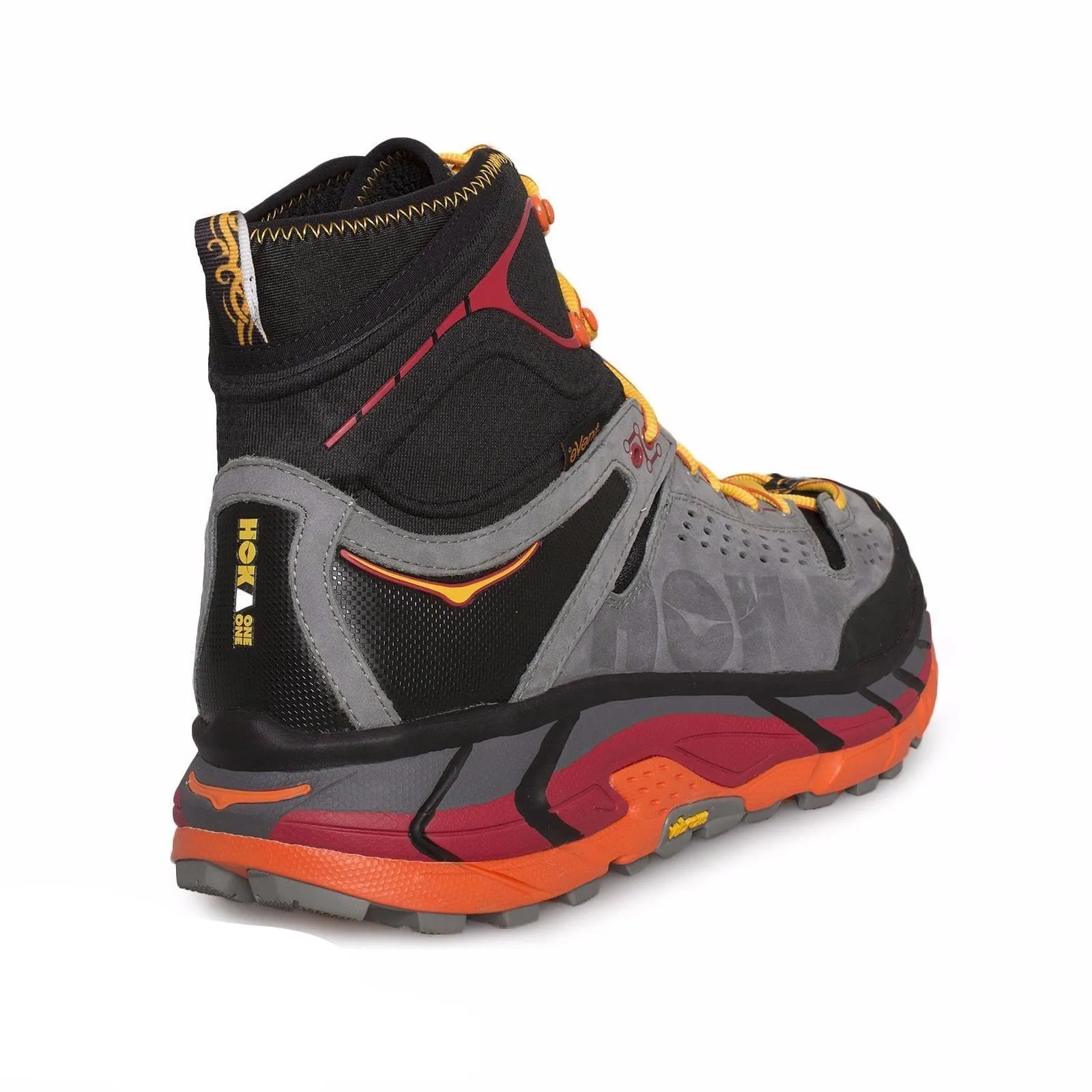 Hoka One One Ultra Hi Black / Flame Boots