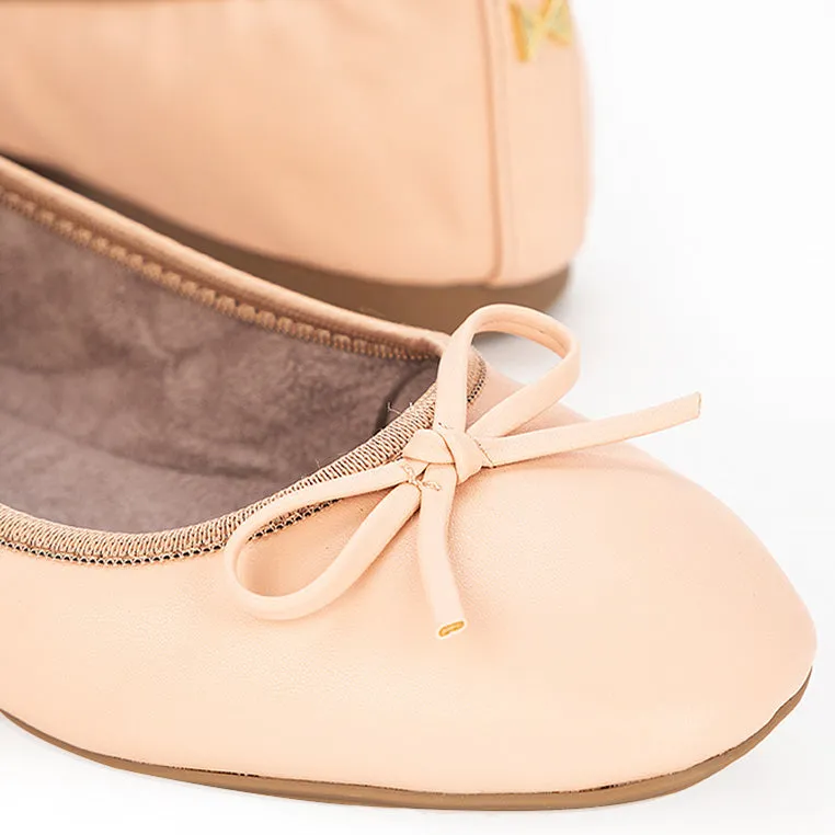 MELISSA Ballet Flat Shoes - Nude