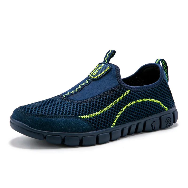 Men Quick Dry Water Shoes Slip-on Aqua Sport Walking Shoes