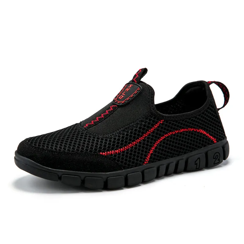 Men Quick Dry Water Shoes Slip-on Aqua Sport Walking Shoes