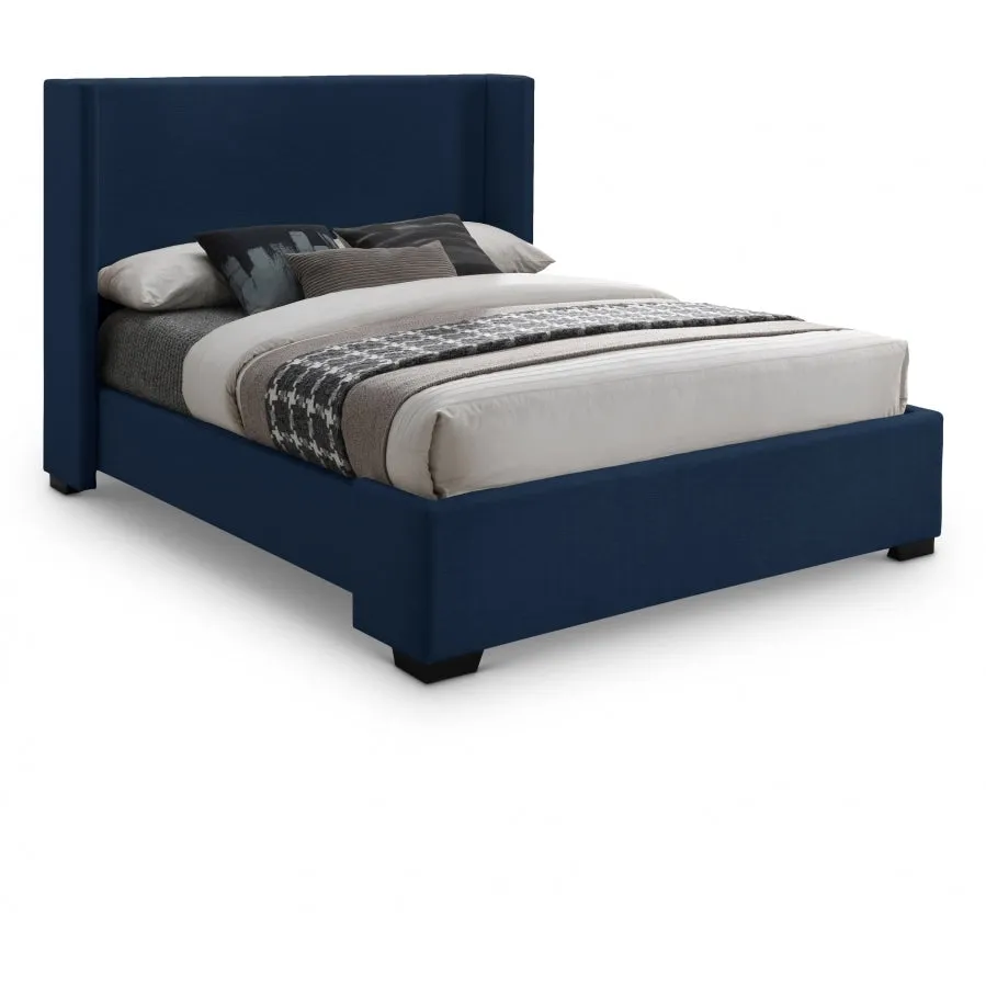 Meridian Furniture Oxford Linen Textured Bed