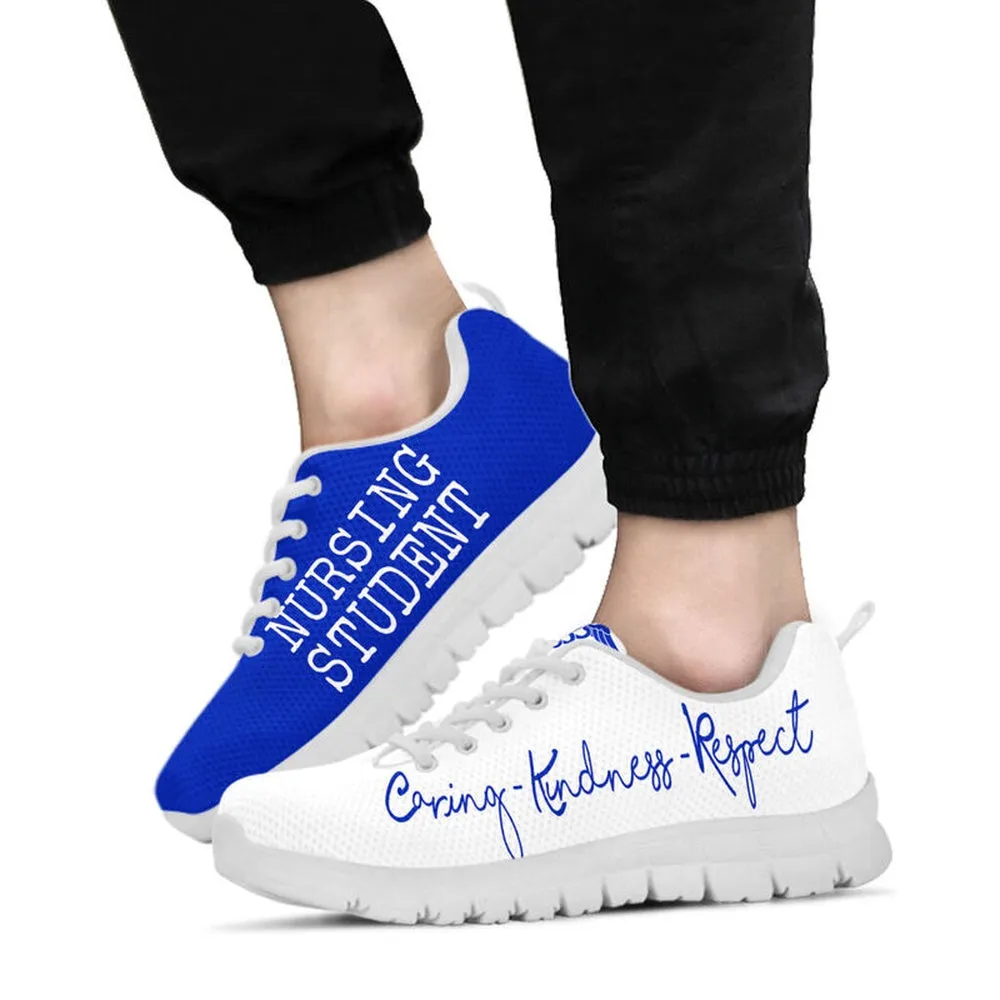 Nurse Sneaker, Nursing Student Royal Blue Sneakers, Best Shoes For Nurses