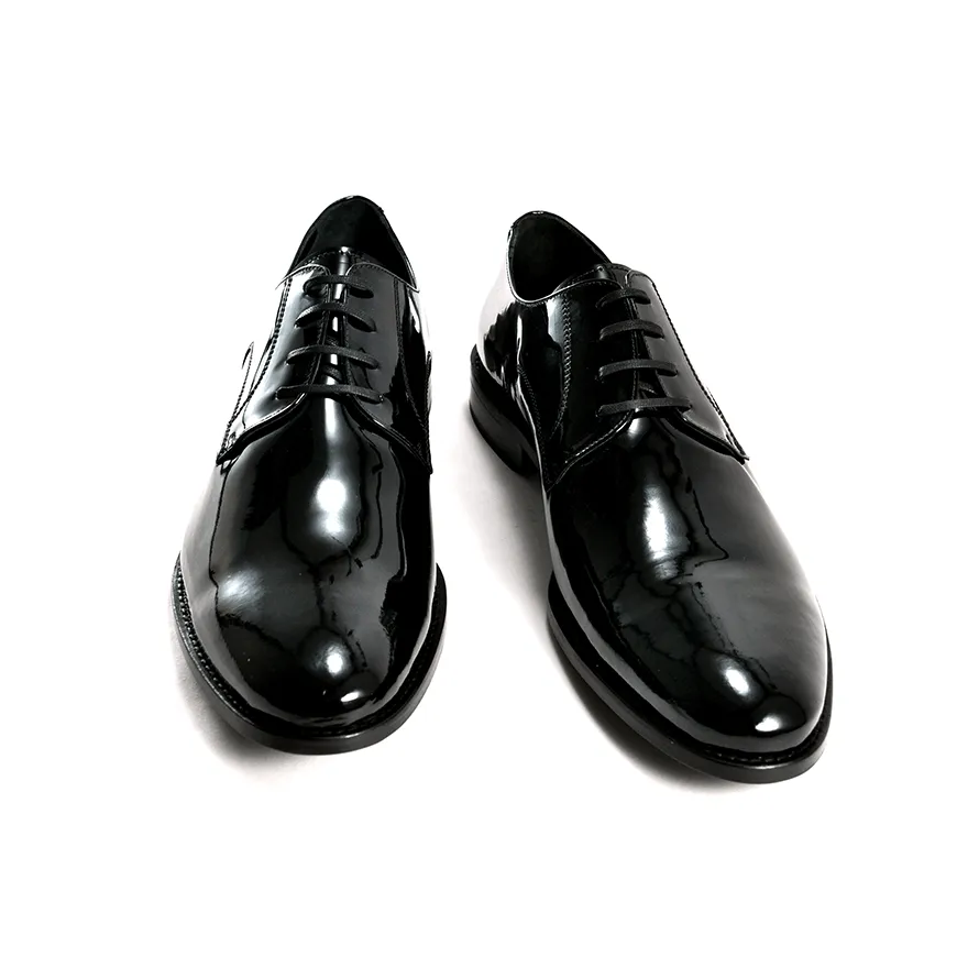 Plain Toe Black (patented Leather)