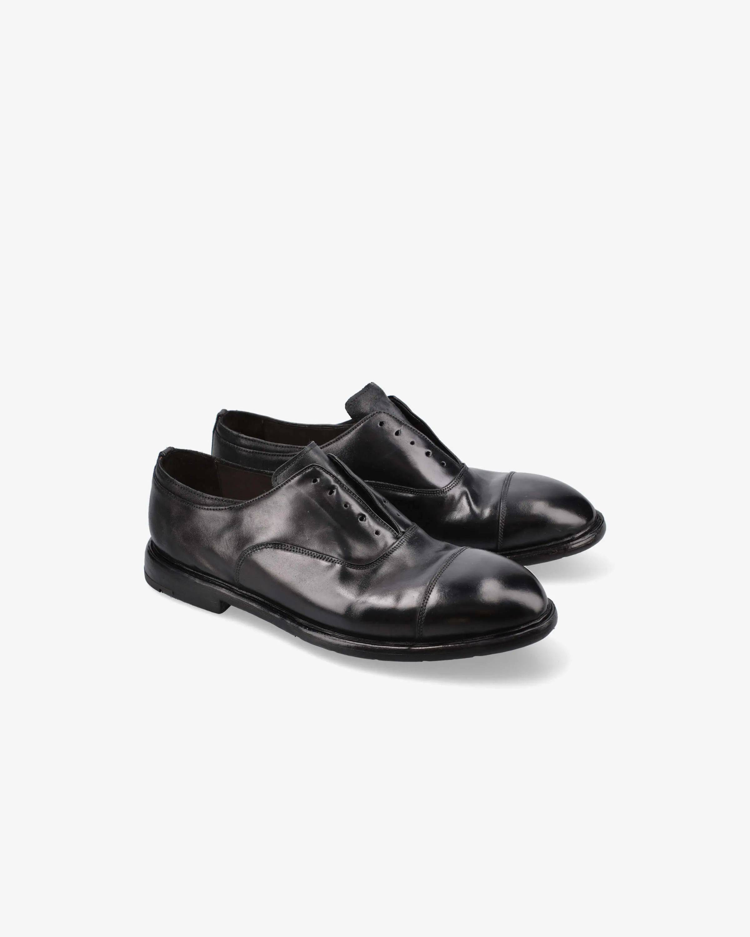 Premiata Oxford Shoes PREM605A King B. Nero