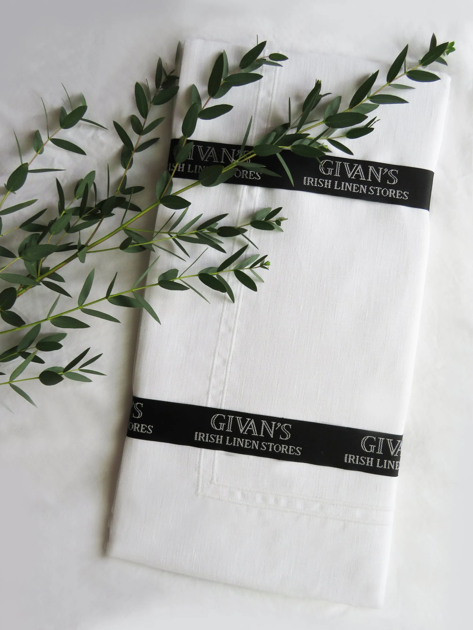 Pure Irish Linen 1200 Pillowcase