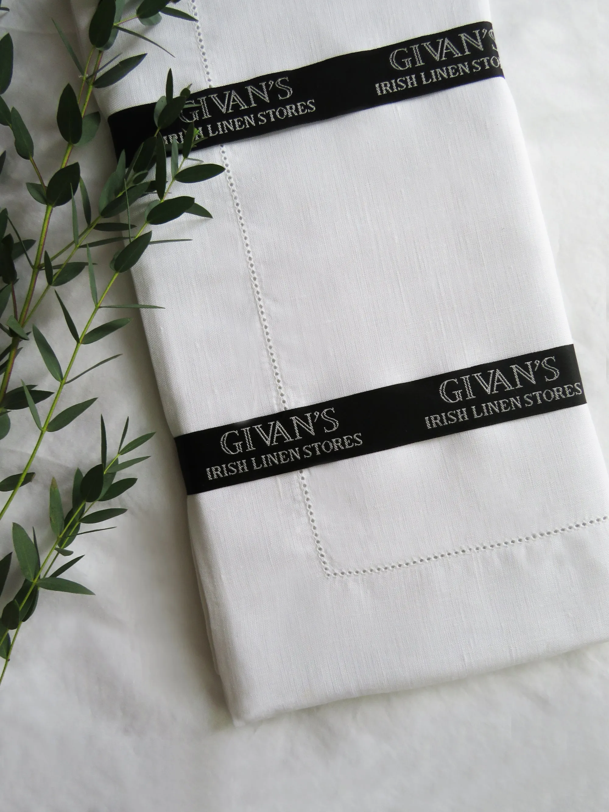 Pure Irish Linen 1200 Pillowcase