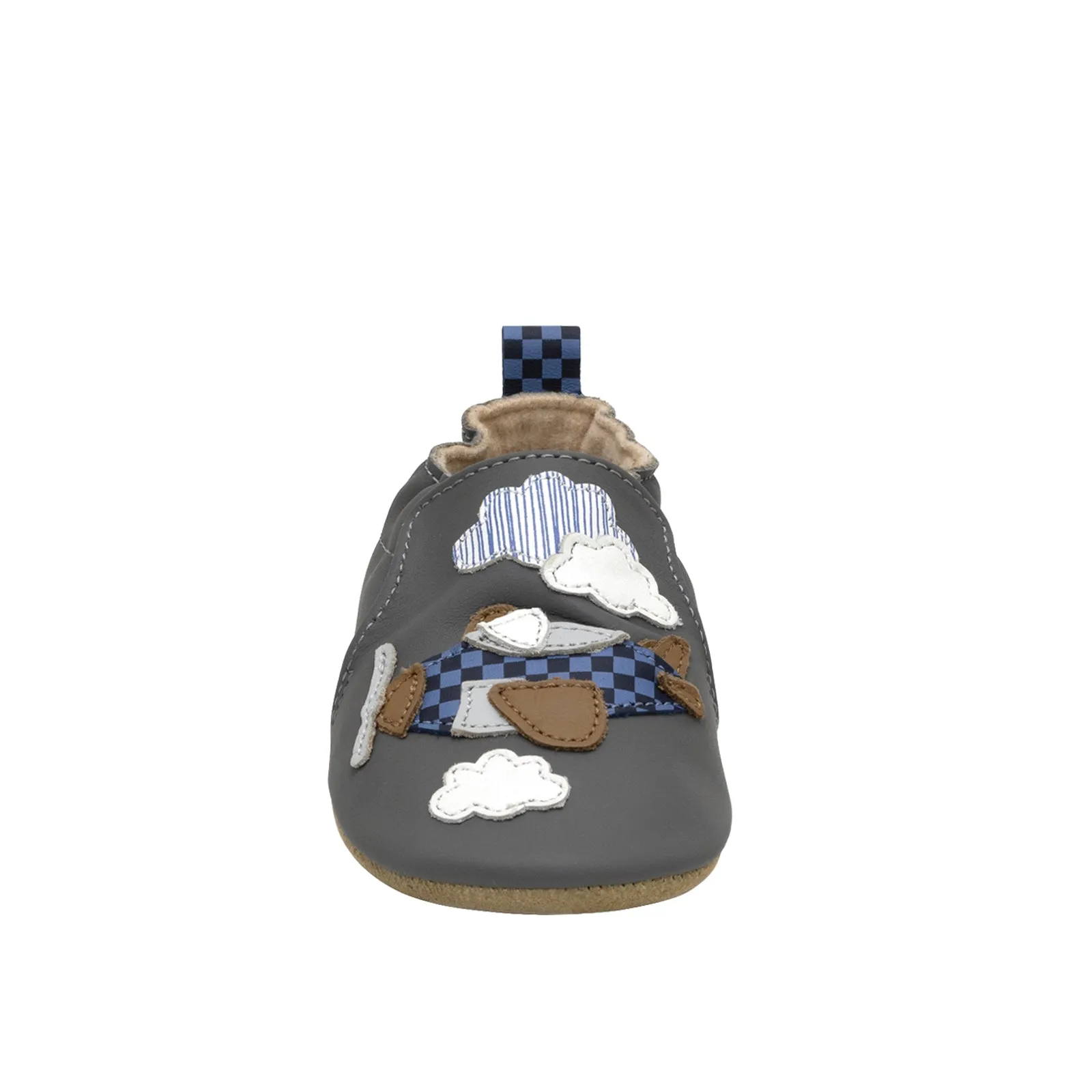 Robeez Little Co-Pilot Soft Soles Color: Grey