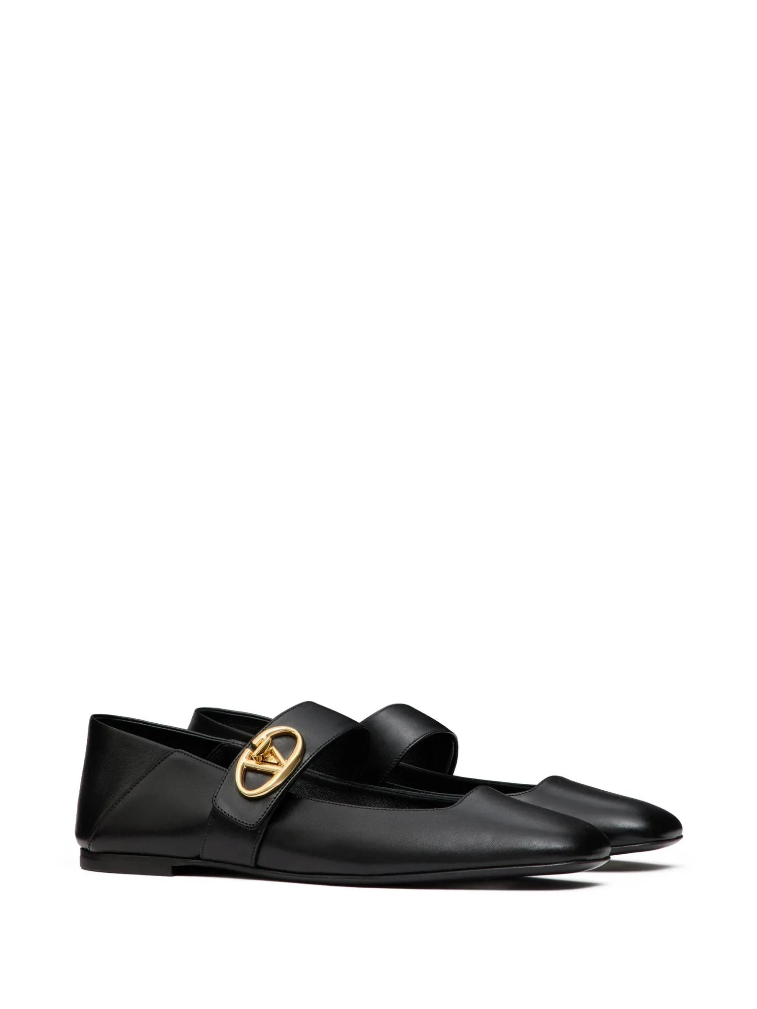 VLogo Moon leather loafers