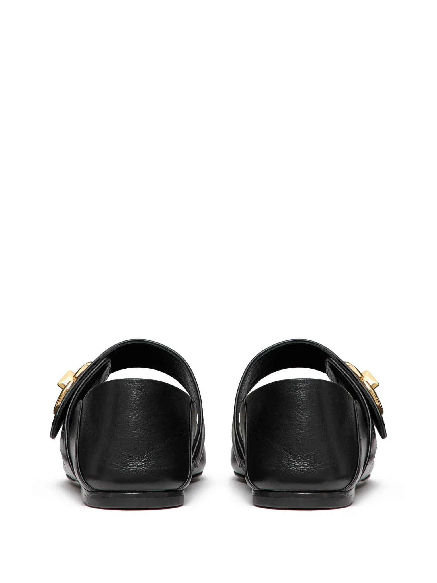 VLogo Moon leather loafers